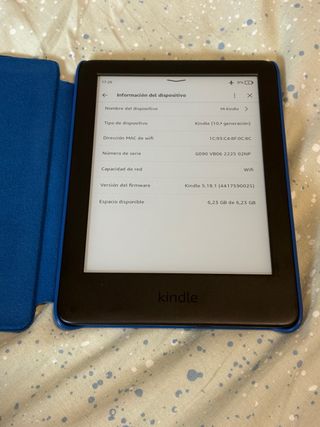 Amazon Kindle 10ª Gen. Azul
