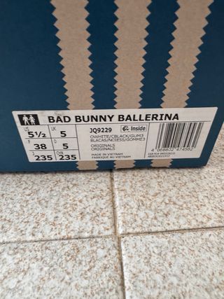 Adidas x Bad Bunny Ballerina Talla 38