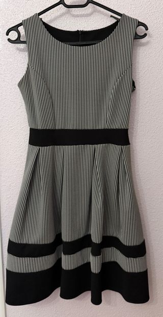 Vestido sin mangas estampado