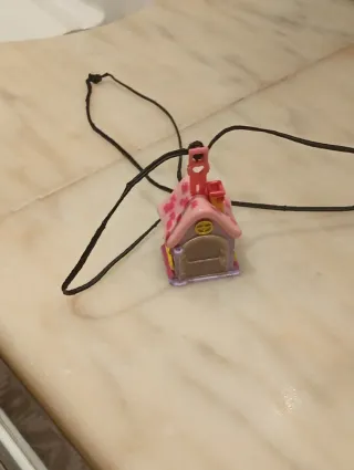 Casita Colgante Polly Pocket Rosa e Viola Anni '80