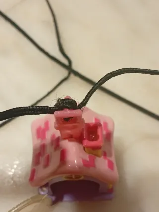 Casita Colgante Polly Pocket Rosa e Viola Anni '80