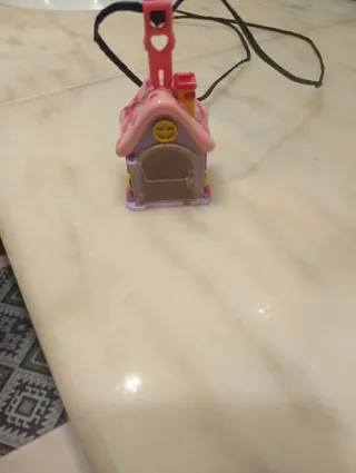 Casita Colgante Polly Pocket Rosa e Viola Anni '80