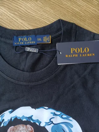 Camiseta Polo Ralph Lauren XXL Oso Ola