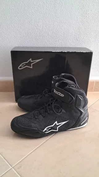 Botas Alpinestars Faster-3 Rideknit Hombre Negra