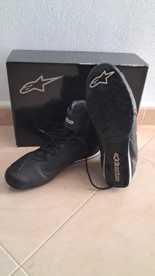 Botas Alpinestars Faster-3 Rideknit Hombre Negra