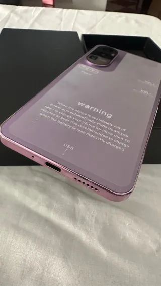 Smartphone genérico Ren 10 Pro Morado doble sim