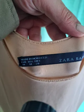 Abito Zara Nero e Rosa