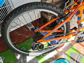 Bicicleta Team 18 marchas Naranja