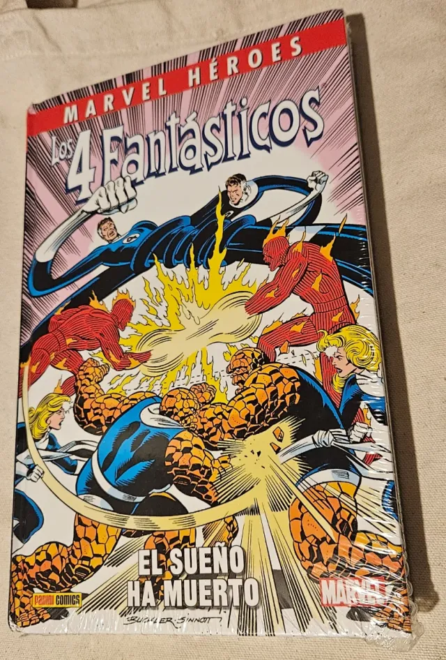 LOS 4 FANTÁSTICOS EL SUEÑO HA MUERTO MARVEL HEROES