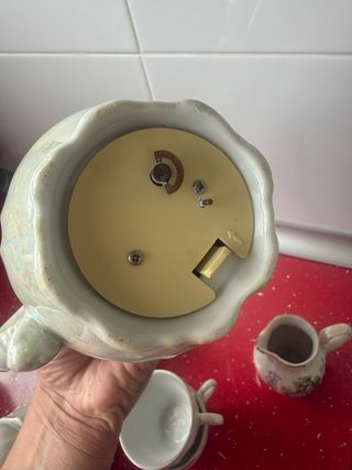 Conjunto de tazas de porcelana