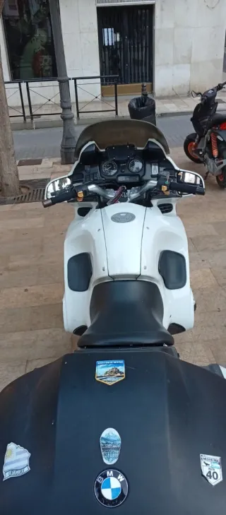 BMW 850 RT Touring Moto Blanca,año 2000