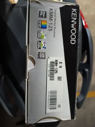 Radio  coche Kenwood Mod KMM-125