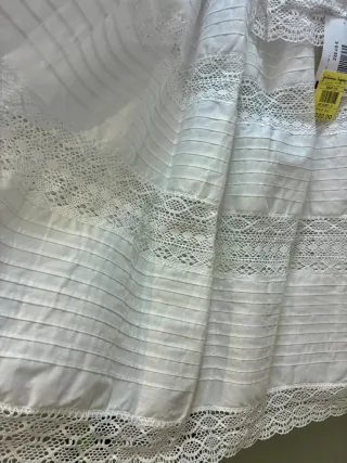 Enagua Fallera/Alicantina Blanca