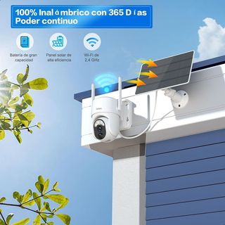 Cámara de Seguridad Solar WiFi 2K NUEVA