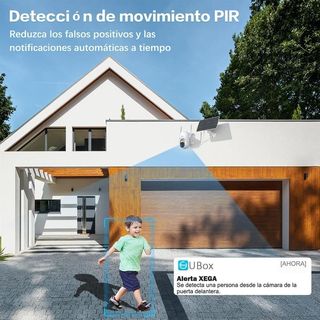 Cámara de Seguridad Solar WiFi 2K NUEVA