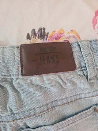 Shorts vaqueros con encaje