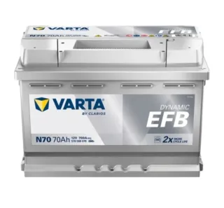 Batería Varta EFB N70 70Ah Start-Stop