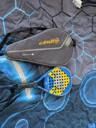 Pala pádel junior + funda