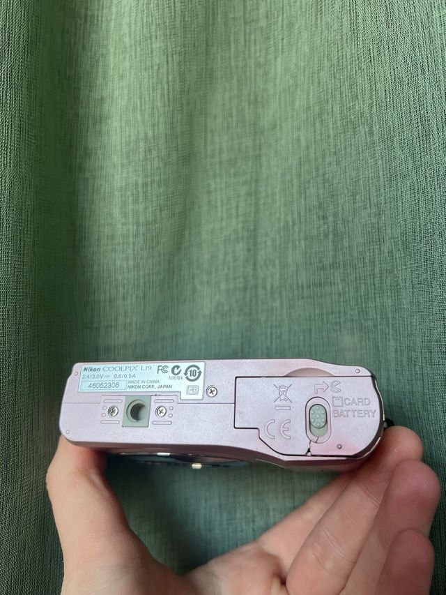 Nikon Coolpix L19 Funzionante rosa