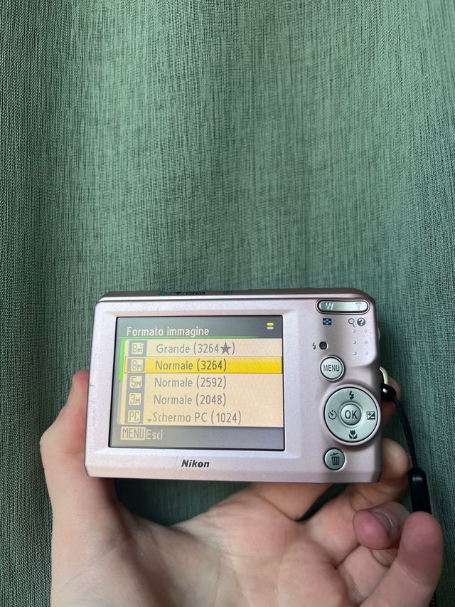 Nikon Coolpix L19 Funzionante rosa