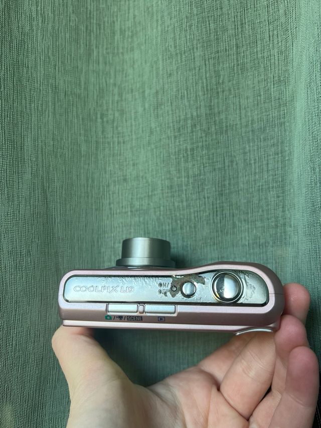 Nikon Coolpix L19 Funzionante rosa