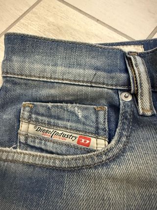 Jeans Diesel  D-strukt Skinny Fit Blu W-29 L-32