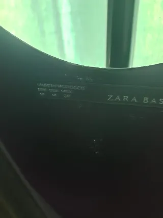 Mono Zara negro talla M