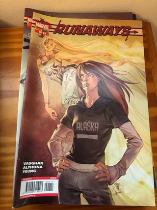 Runaways Vol 1 y Vol 2 completos cómic Marvel