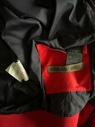 Giubbino Museum Uomo Rosso