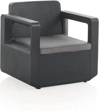 Shaf Venus Conjunto de Jardin Sofá + 2 Sillones