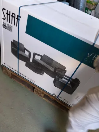 Shaf Venus Conjunto de Jardin Sofá + 2 Sillones