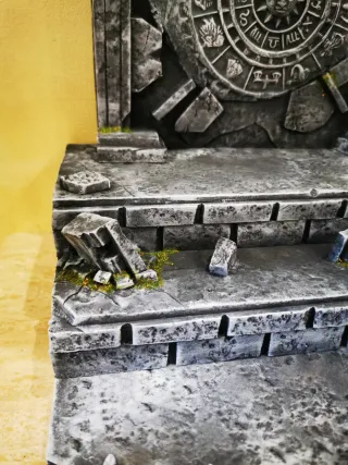 Saint Seiya Diorama Base Ruine Zodiaco cavalieri