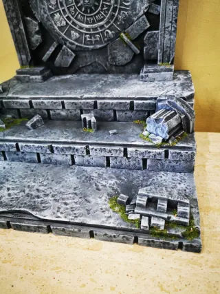 Saint Seiya Diorama Base Ruine Zodiaco cavalieri