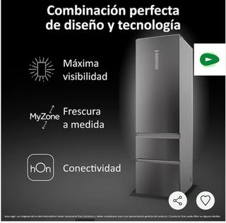 Frigorífico Combi Haier Total No Frost HTW7620DNMP