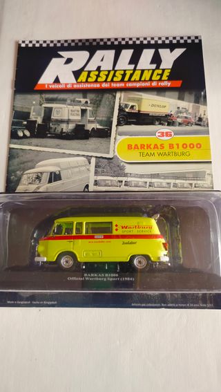 Barkas B1000 Team Wartburg 1/43 Rally Assistance