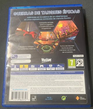 Battle Zone PS4 (PlayStation 4) VR Requerido