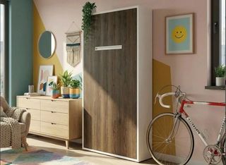 CAMA ABATIBLE VERTICAL 105X190 NOVA.