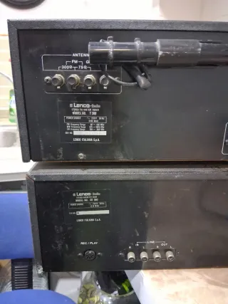 Conjunto Lenco T300 y CD300 Vintage