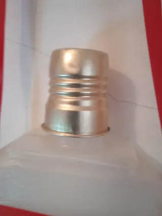 Botella de Lourdes con cinta