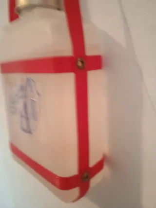 Botella de Lourdes con cinta