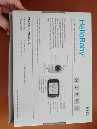 Vigilabebés Digital HelloBaby 2.4GHz