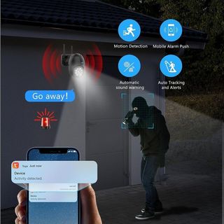 Cámara Vigilancia Exteriores Doble Banda WiFi NUEV