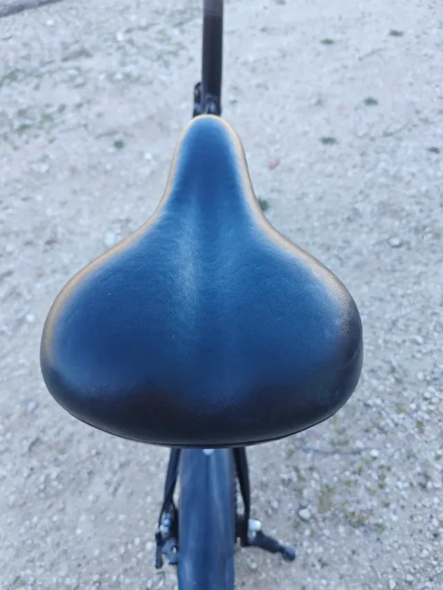 Bicicleta Eléctrica Plegable Negra