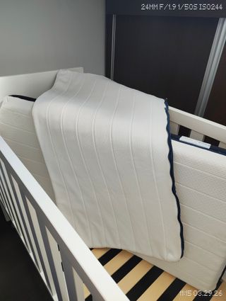 Cuna colecho con ruedas