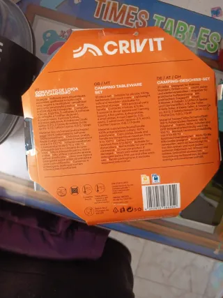 Set Vajilla Camping CRIVIT 33 Piezas