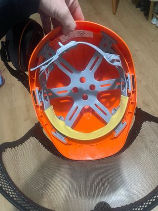 Casco forestal visera y orejeras, husqvarna