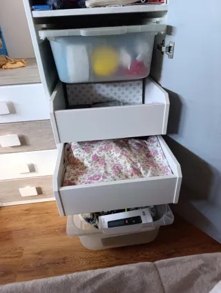 Armario PAX Ikea con espejo blanco