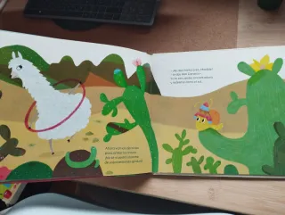 Cuento la llama Matilde 3 o 4 años