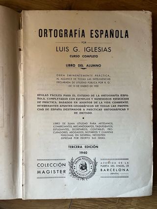Ortografía Española