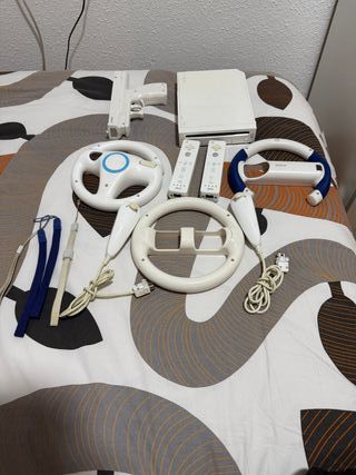 Nintendo Wii RVL-001EUR Blanca